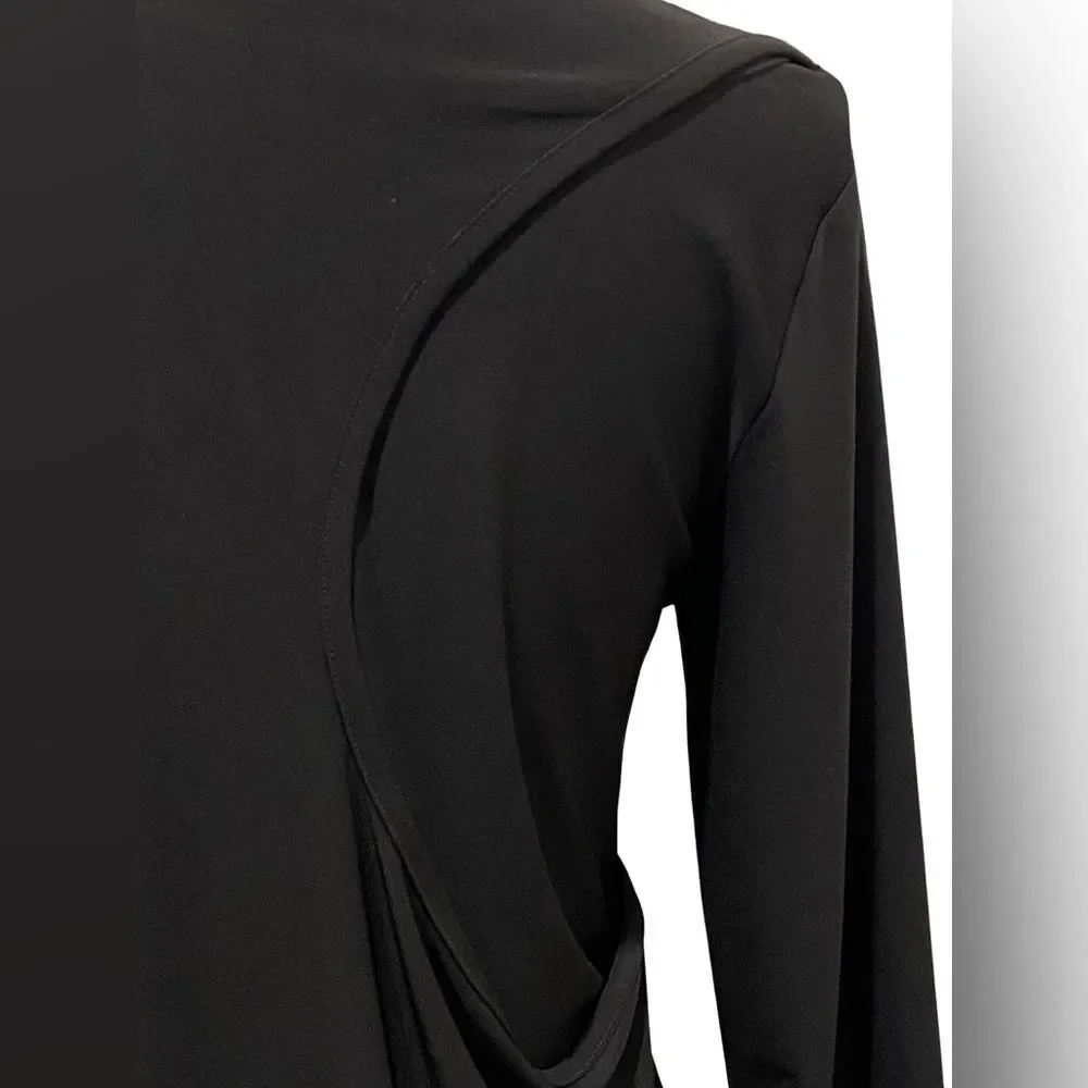 NWT Sunlight blouse. Black with graffiti print. Medium. Made in France - Picture 3 of 6